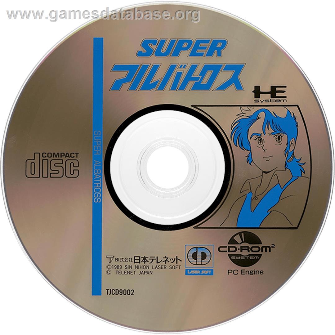 Super Albatross - NEC TurboGrafx CD - Artwork - Cartridge