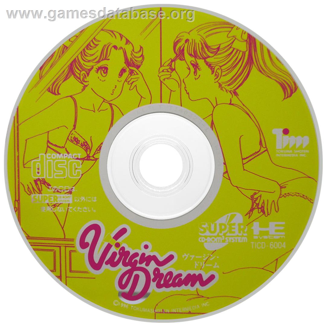 Virgin Dream - NEC TurboGrafx CD - Artwork - Cartridge
