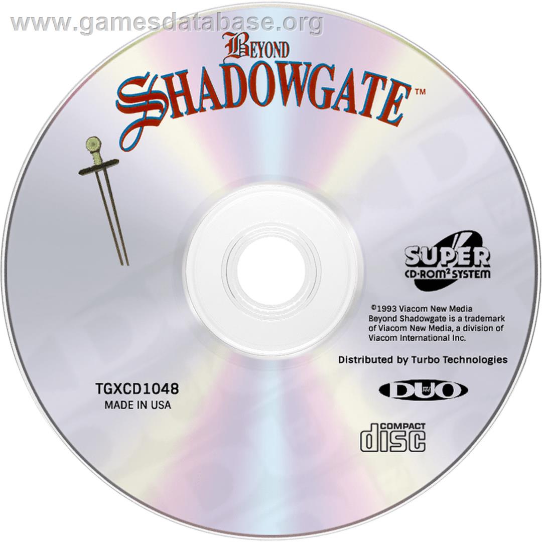 Beyond Shadowgate - NEC TurboGrafx CD - Artwork - Disc