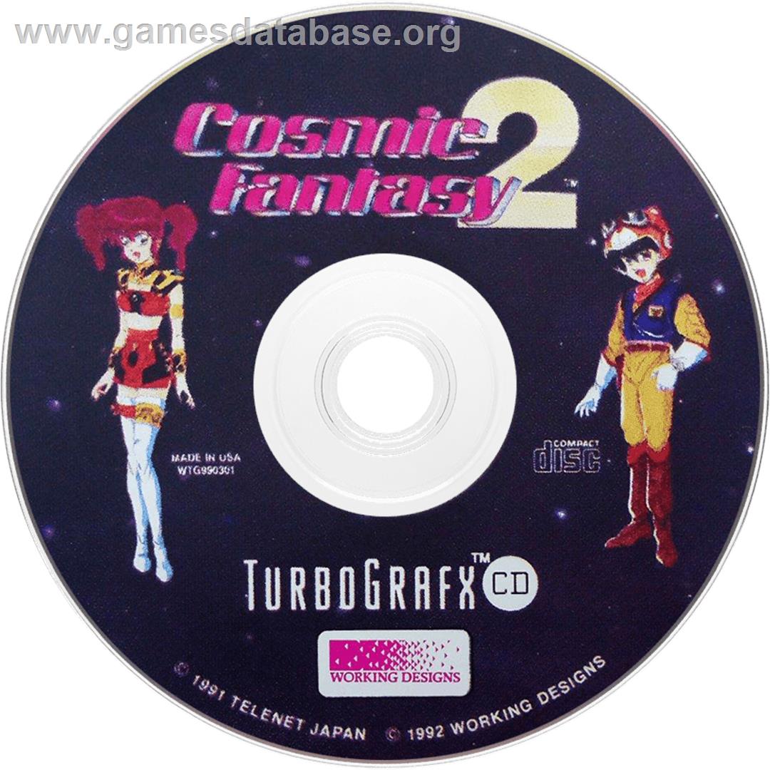 Cosmic Fantasy 2 - NEC TurboGrafx CD - Artwork - Disc