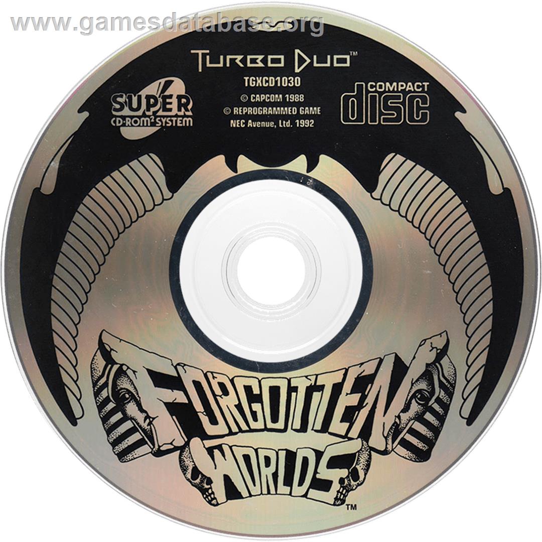 Forgotten Worlds - NEC TurboGrafx CD - Artwork - Disc