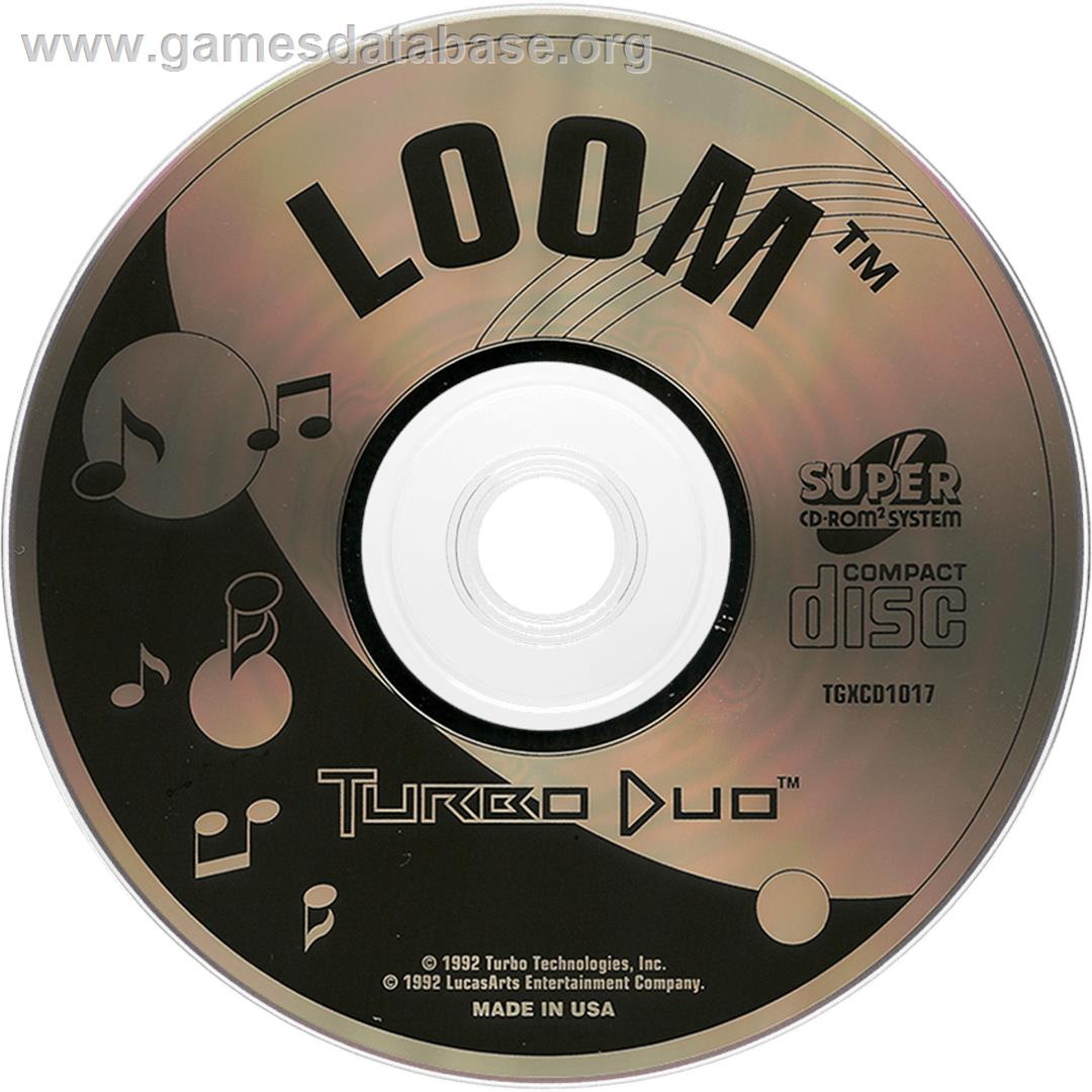 Loom - NEC TurboGrafx CD - Artwork - Disc