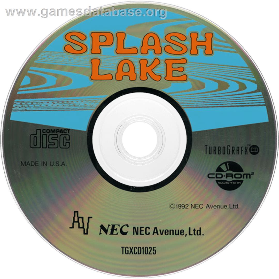 Splash Lake - NEC TurboGrafx CD - Artwork - Disc