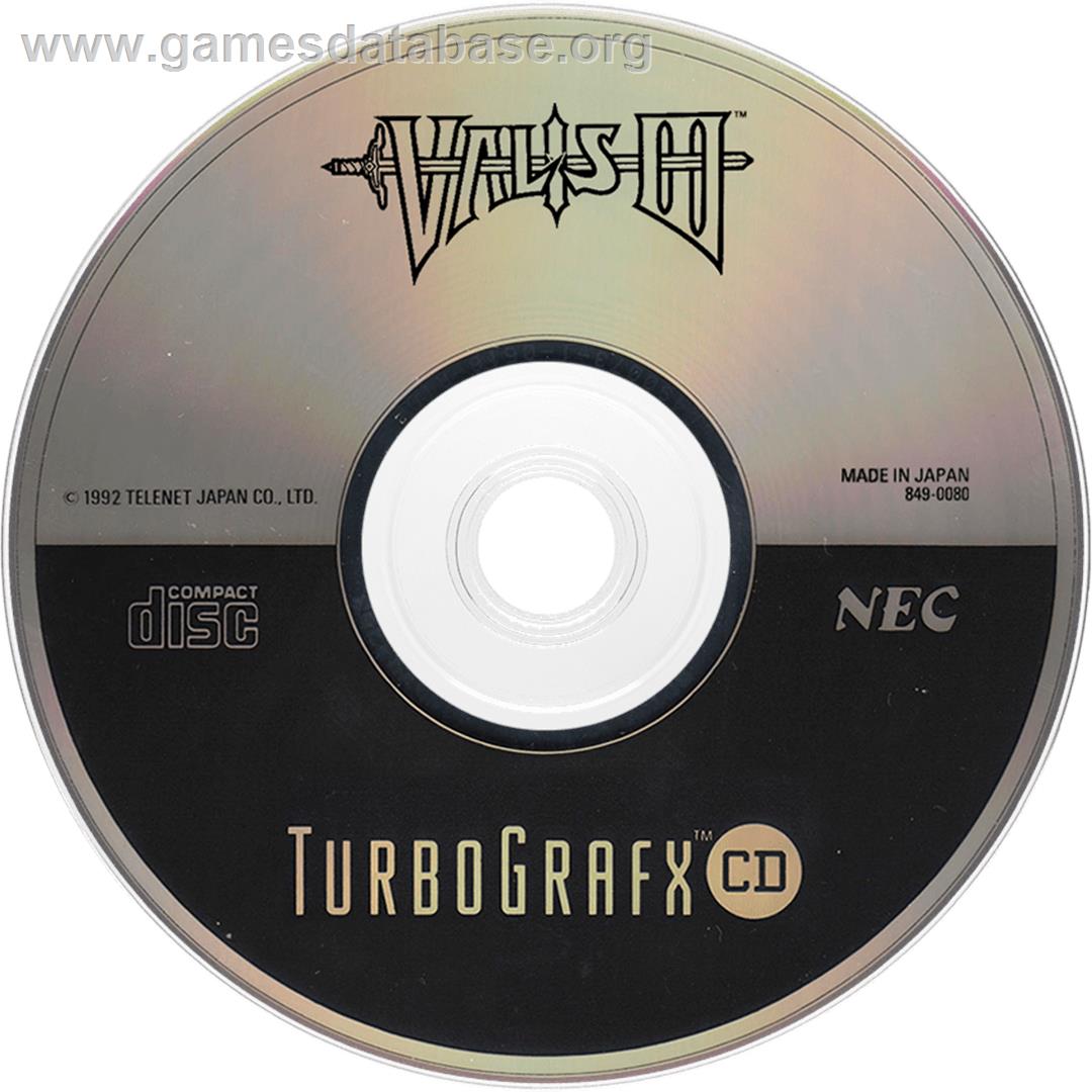 Valis 3 - NEC TurboGrafx CD - Artwork - Disc