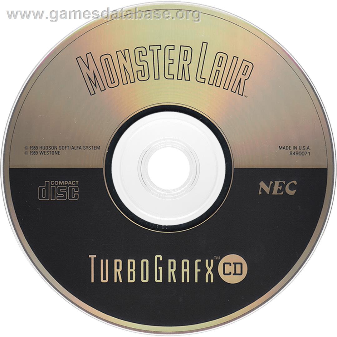 Wonder Boy III - Monster Lair - NEC TurboGrafx CD - Artwork - Disc