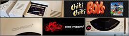 Arcade Cabinet Marquee for Chiki Chiki Boys.