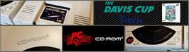 Arcade Cabinet Marquee for Davis Cup Tennis, The.