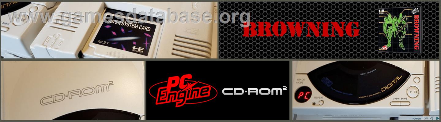 Browning - NEC TurboGrafx CD - Artwork - Marquee