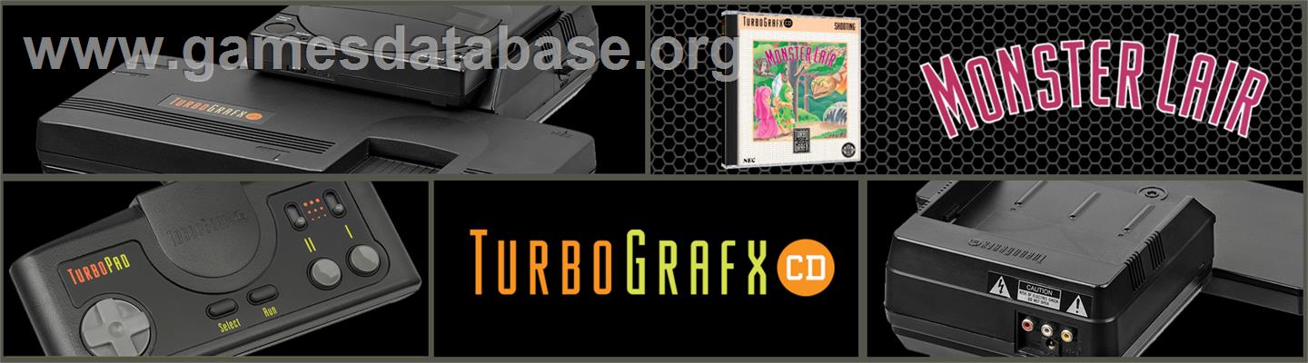Wonder Boy 3 - Monster Lair - NEC TurboGrafx CD - Artwork - Marquee