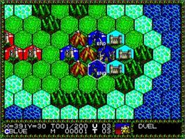 In game image of Master Of Monsters on the NEC TurboGrafx CD.