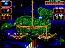 In game image of Star Mobile on the NEC TurboGrafx CD.