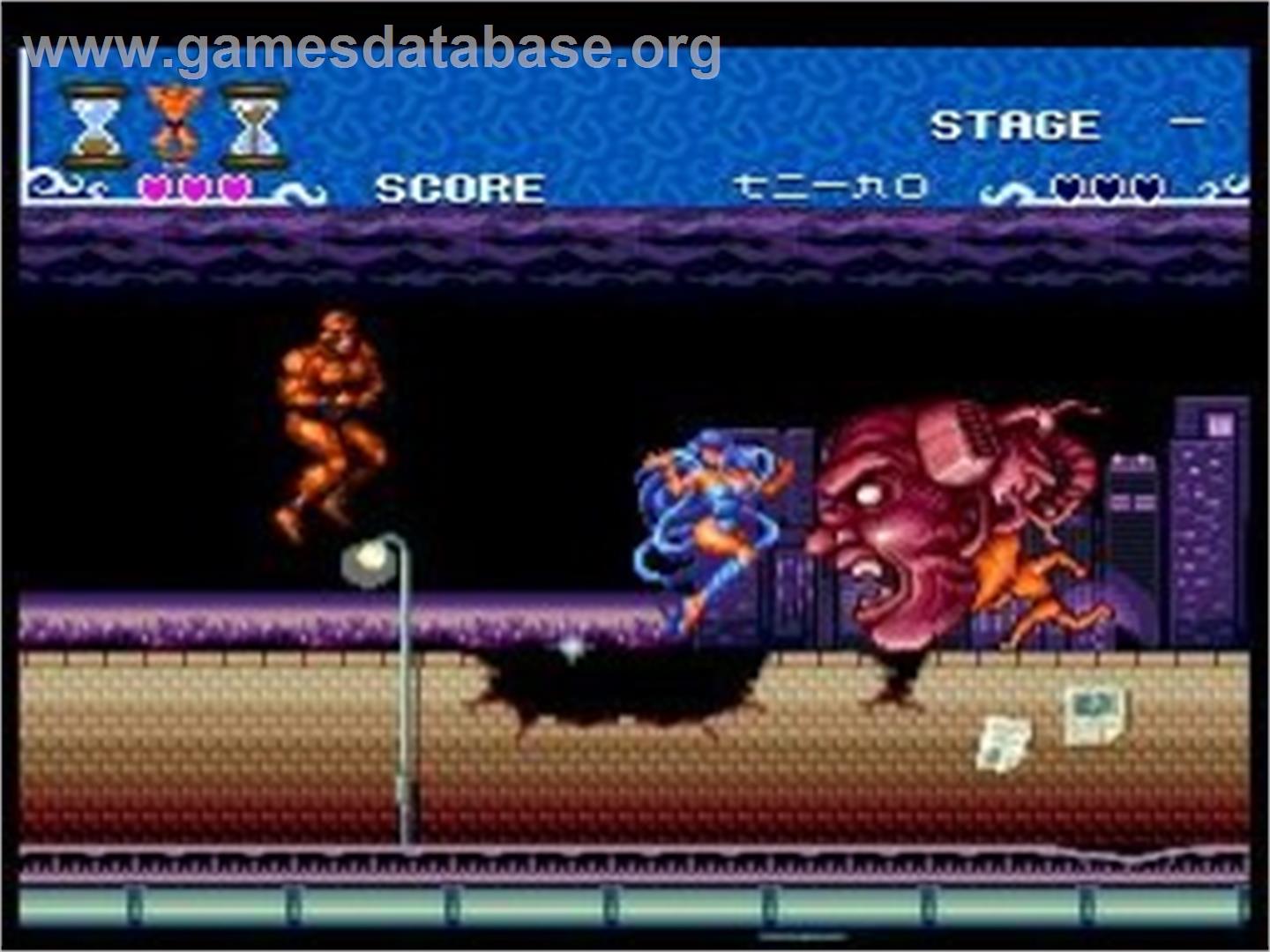 Ai Cho Aniki - NEC TurboGrafx CD - Artwork - In Game
