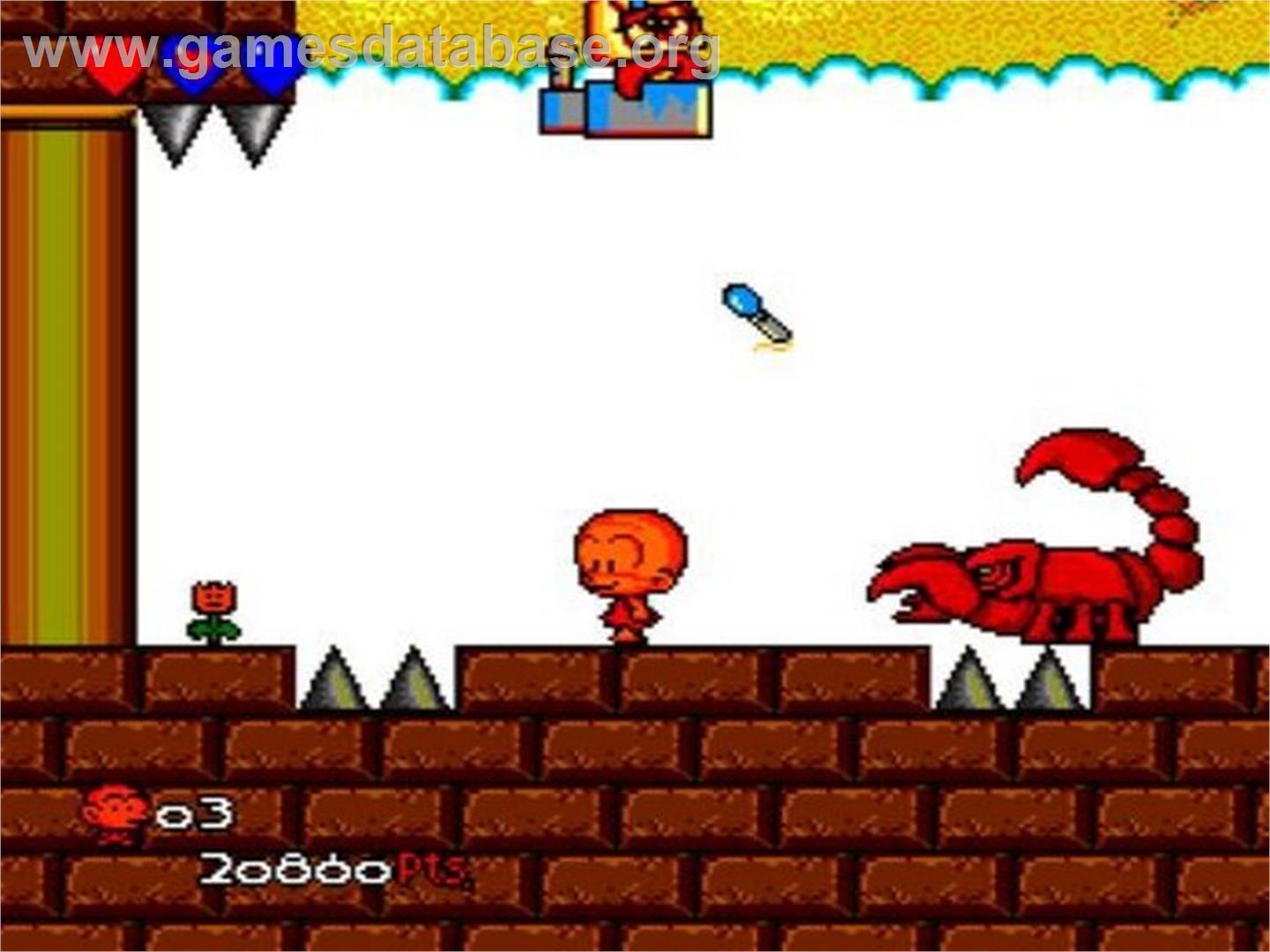 Bonk 3 - Bonk's Big Adventure - NEC TurboGrafx CD - Artwork - In Game