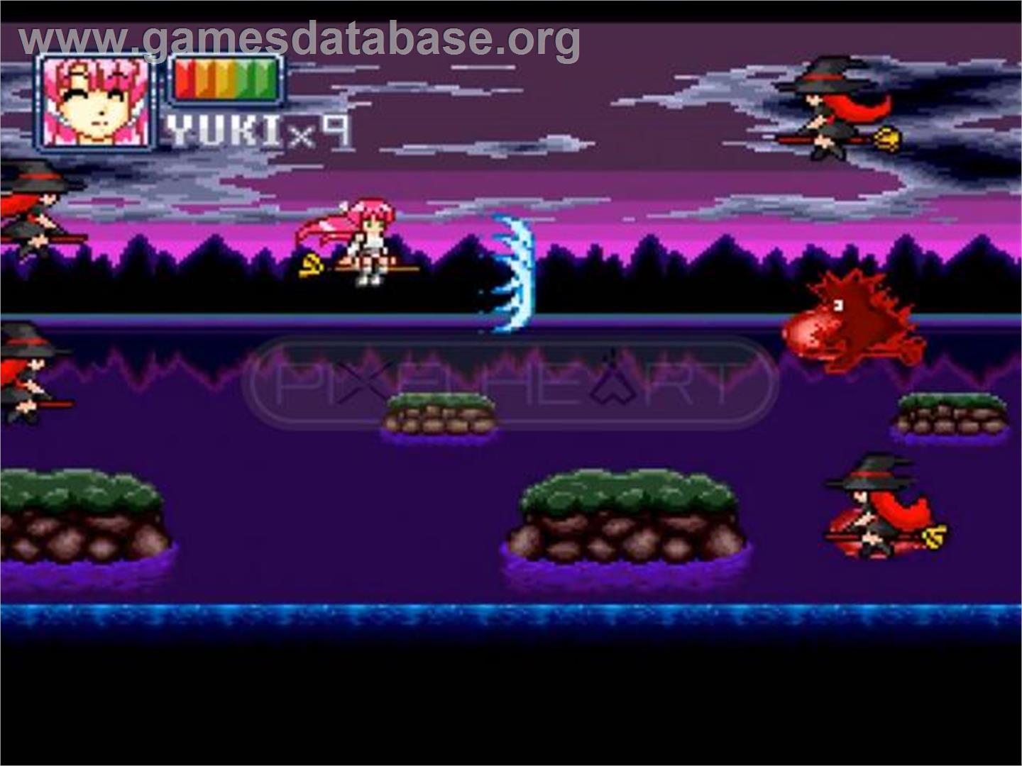 FX Unit Yuki : The Henshin Engine - NEC TurboGrafx CD - Artwork - In Game