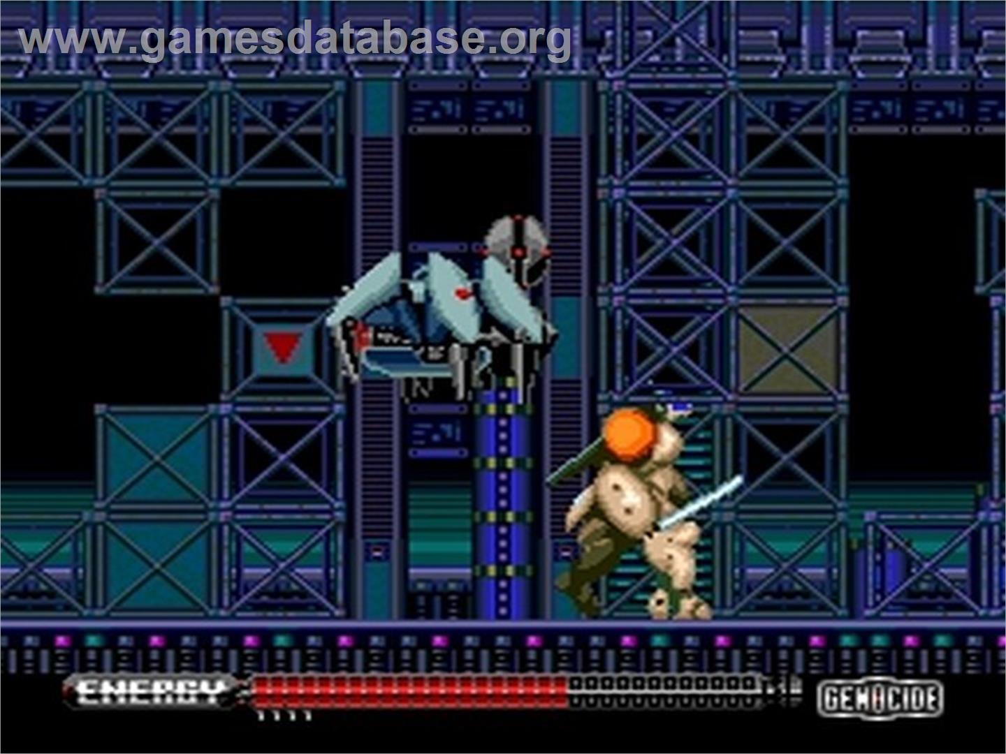 Genocide - NEC TurboGrafx CD - Artwork - In Game