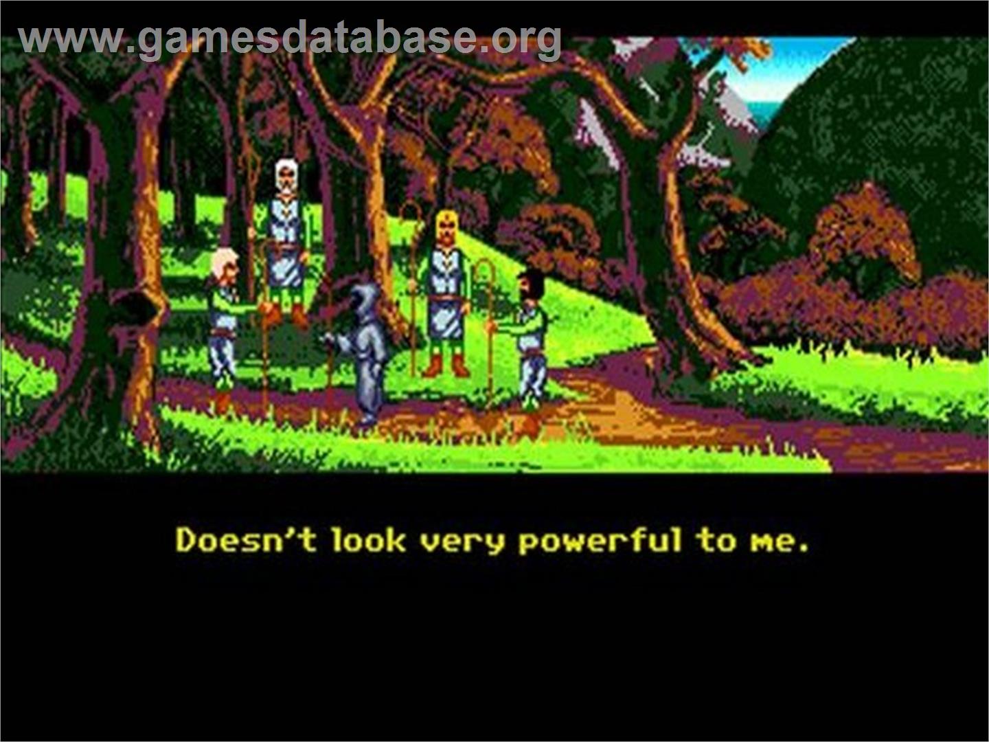 Loom - NEC TurboGrafx CD - Artwork - In Game