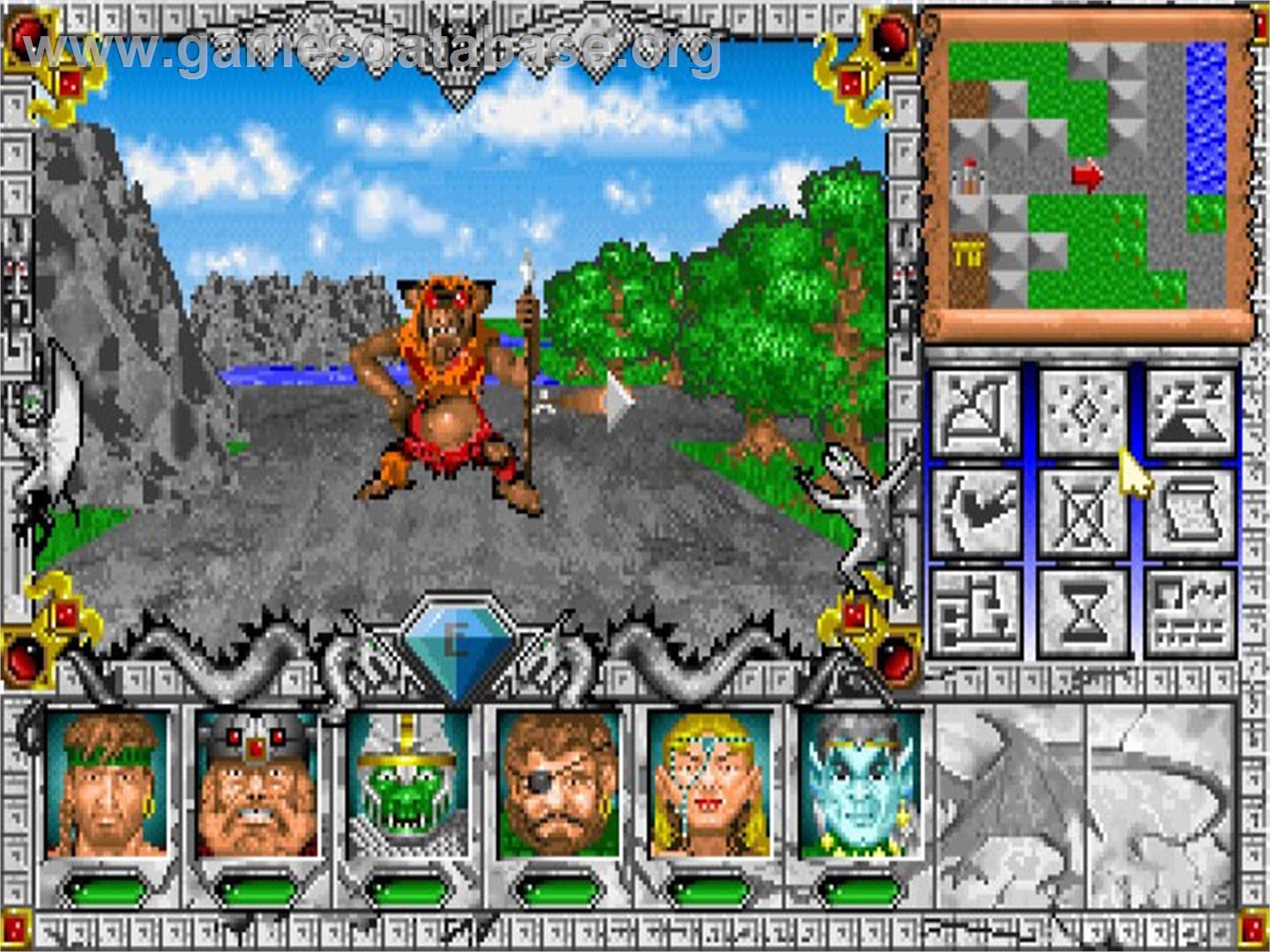 Might And Magic 3 - Isles Of Terra - NEC TurboGrafx CD - Artwork - In Game