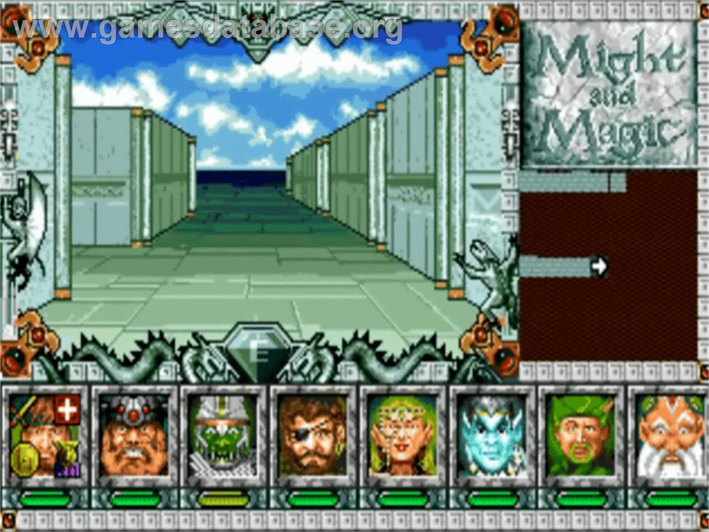 Might and Magic III: Isles of Terra - NEC TurboGrafx CD - Artwork - In Game