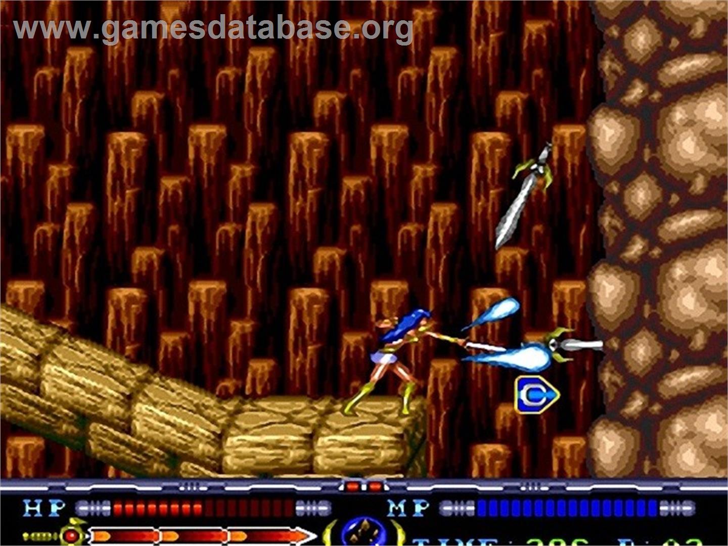 Mugen Senshi Valis - The Legend Of A Fantasm Soldier - NEC TurboGrafx CD - Artwork - In Game