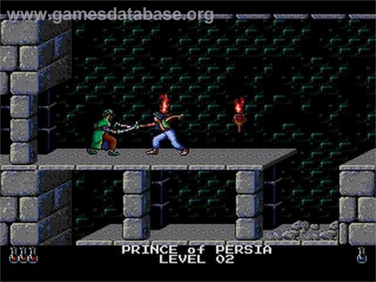 Prince Of Persia - NEC TurboGrafx CD - Artwork - In Game