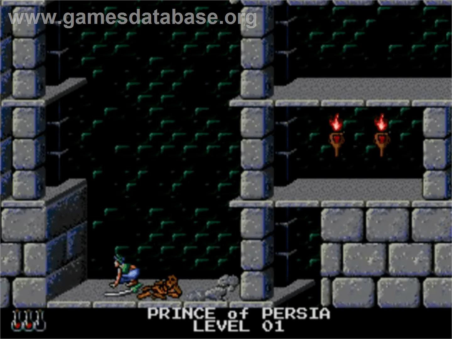 Prince of Persia - NEC TurboGrafx CD - Artwork - In Game