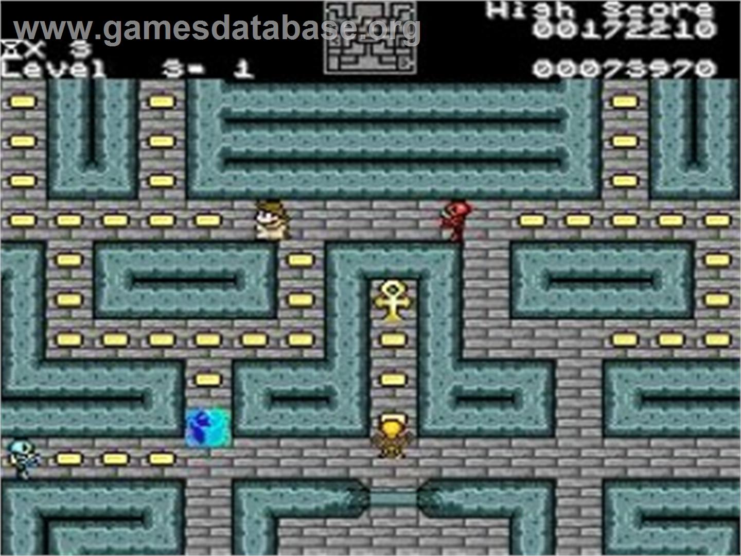 Pyramid Plunder - NEC TurboGrafx CD - Artwork - In Game