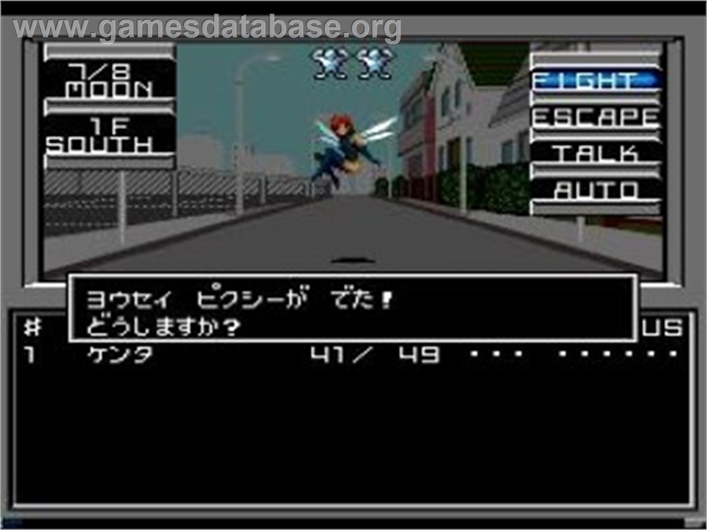 Shin Megami Tensei - NEC TurboGrafx CD - Artwork - In Game