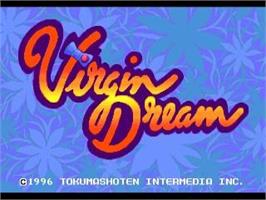 Title screen of Virgin Dream on the NEC TurboGrafx CD.