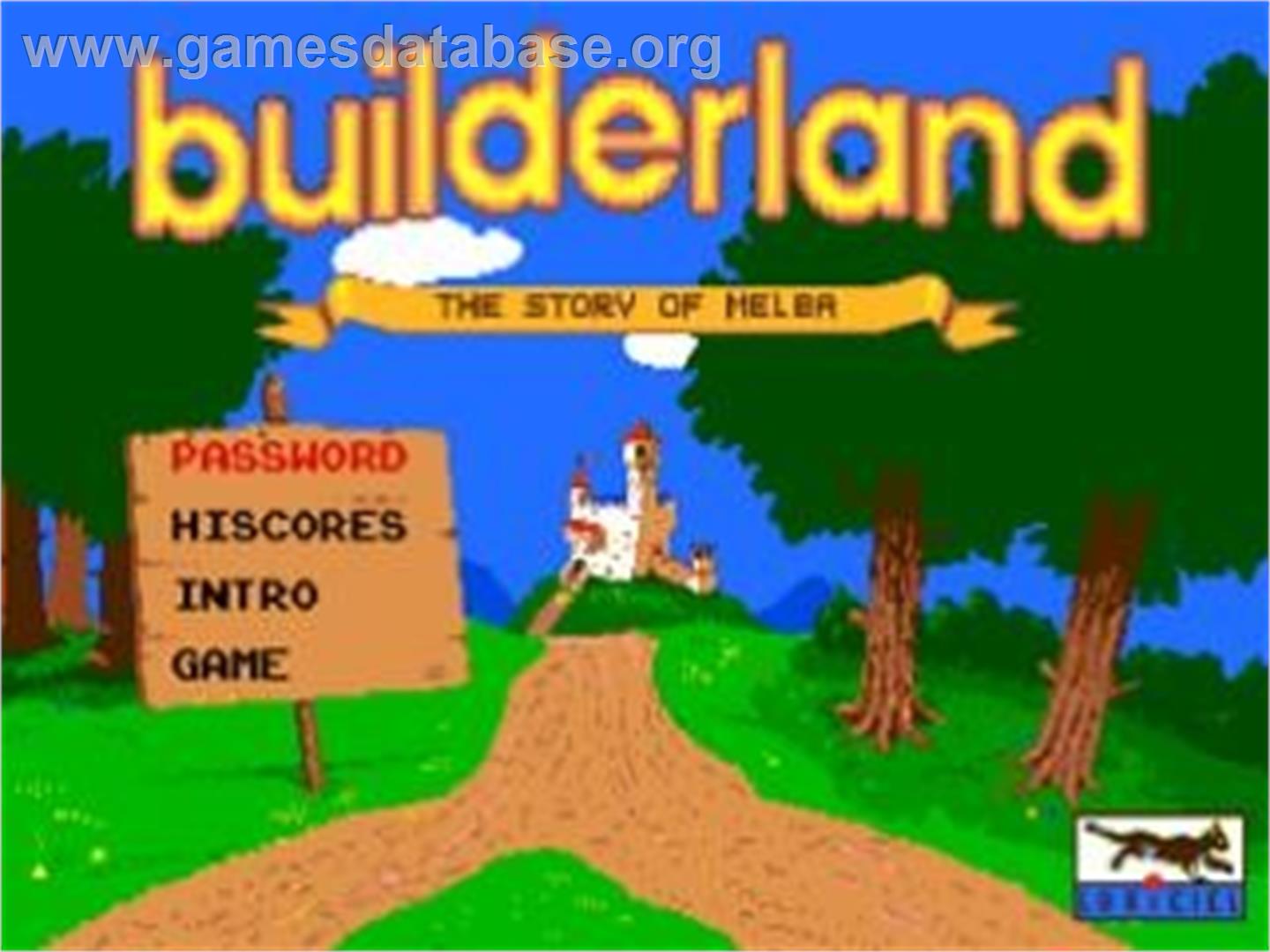 BuilderLand - NEC TurboGrafx CD - Artwork - Title Screen