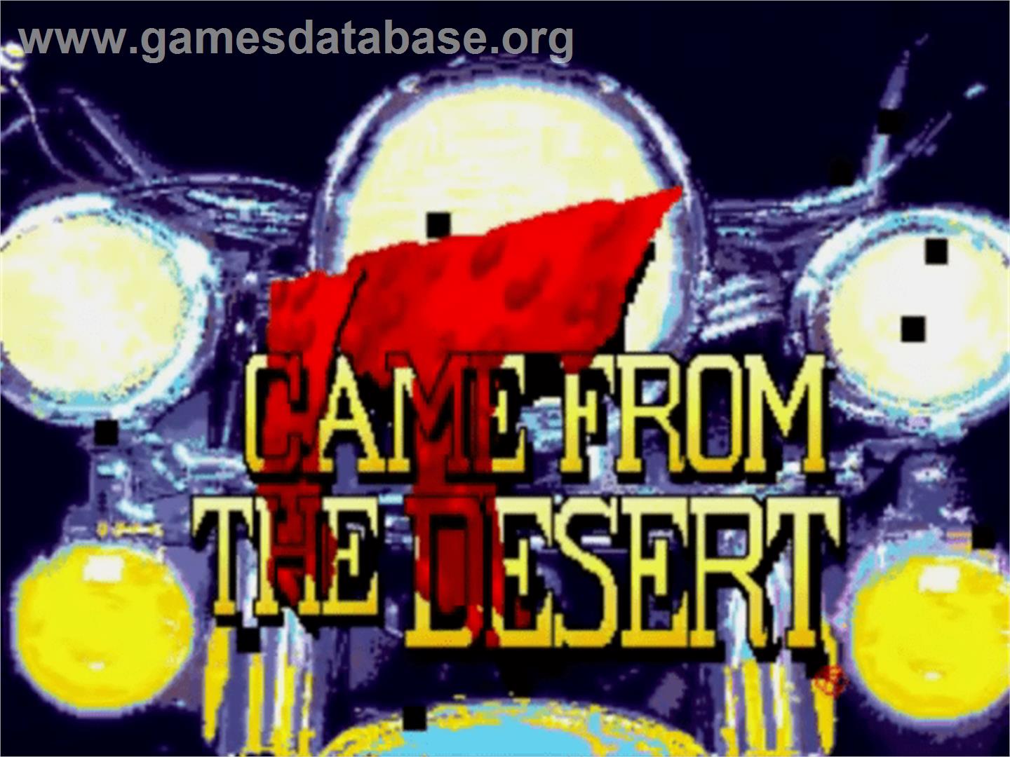 It Came from the Desert - NEC TurboGrafx CD - Artwork - Title Screen