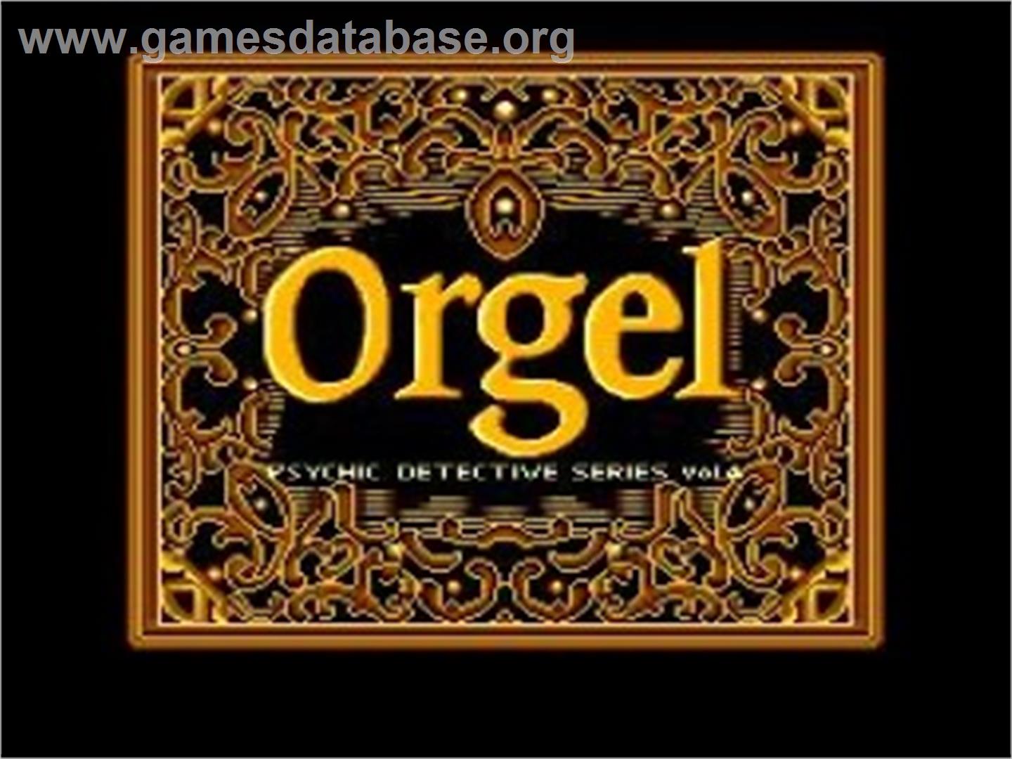 Psychic Detective Series Vol. 4 - Orgel - NEC TurboGrafx CD - Artwork - Title Screen