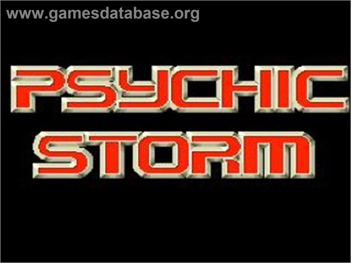 Psychic Storm - NEC TurboGrafx CD - Artwork - Title Screen