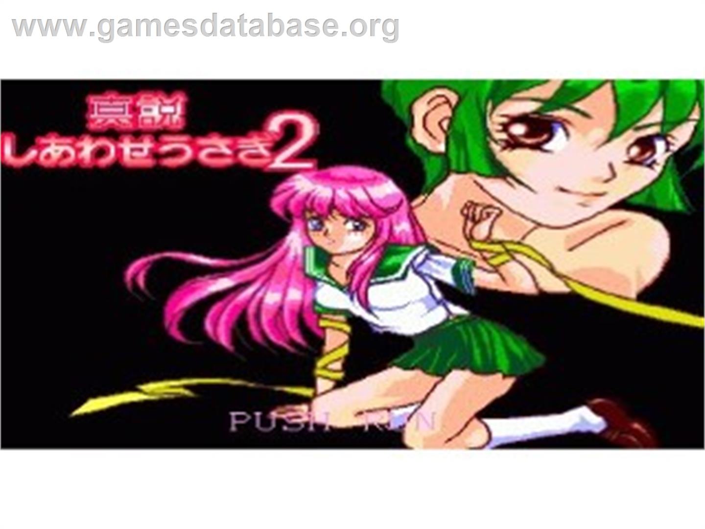 Shinsetsu Shiawase Usagi 2 - Kairaku E No Invitation - NEC TurboGrafx CD - Artwork - Title Screen