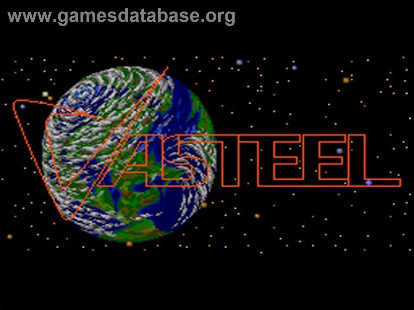 Vasteel - NEC TurboGrafx CD - Artwork - Title Screen