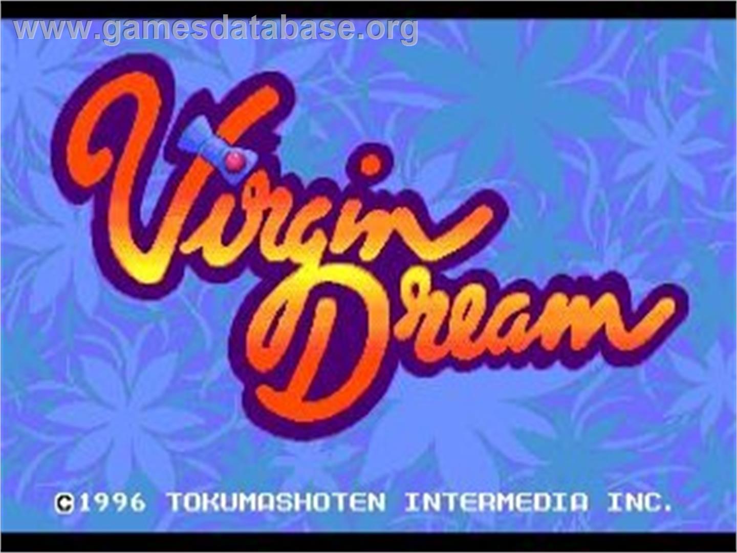 Virgin Dream - NEC TurboGrafx CD - Artwork - Title Screen