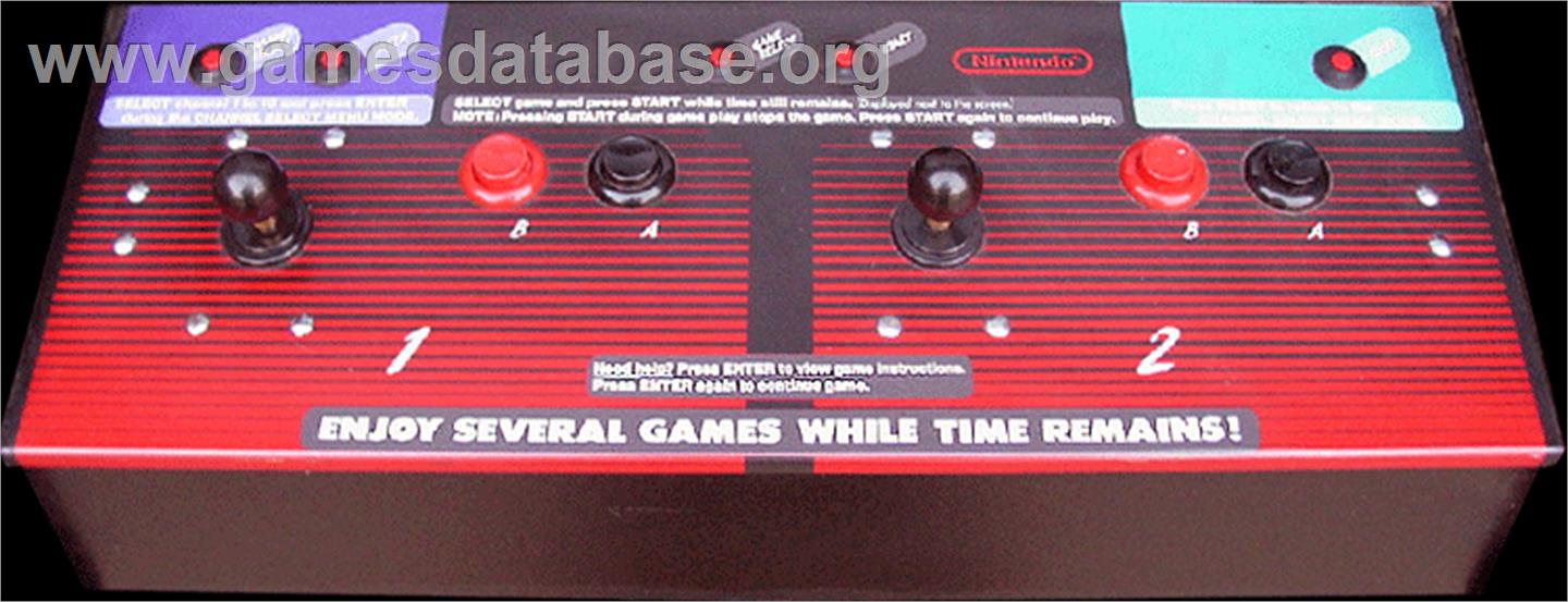 Contra - Nintendo Arcade Systems - Artwork - Control Panel