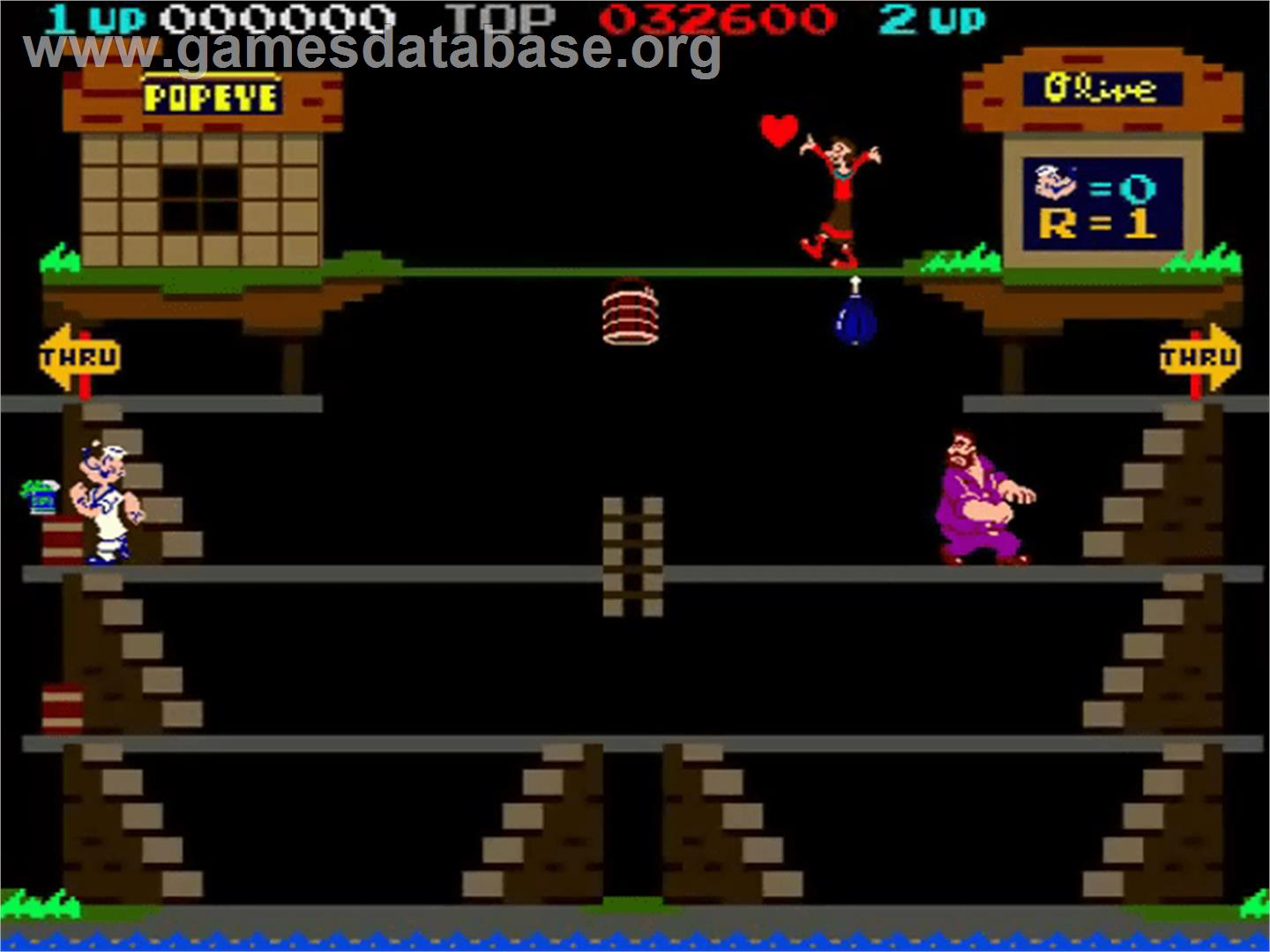 Popeye - Nintendo Arcade Systems - Artwork - In Game