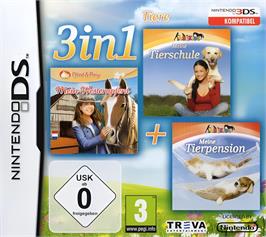 Box cover for 3 In 1 - Animals on the Nintendo DS.