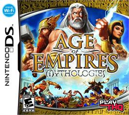 Box cover for Age Of Empires - Mythologies on the Nintendo DS.