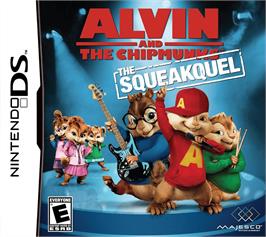 Box cover for Alvin And The Chipmunks - The Squeakquel on the Nintendo DS.