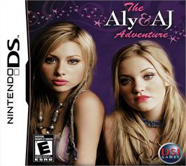 Box cover for Aly And Aj Adventure, The on the Nintendo DS.