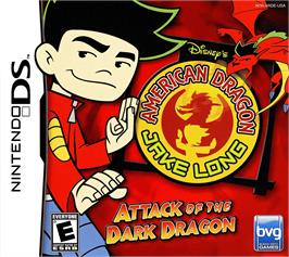 Box cover for American Dragon - Jake Long - Attack Of The Dark Dragon on the Nintendo DS.