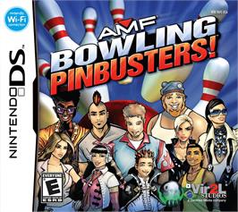 Box cover for Amf Bowling Pinbusters! on the Nintendo DS.