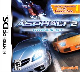 Box cover for Asphalt - Urban Gt 2 on the Nintendo DS.