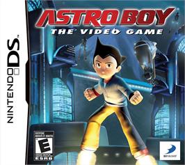 Box cover for Astro Boy - The Video Game on the Nintendo DS.