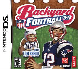 Box cover for Backyard Football '09 on the Nintendo DS.