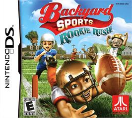 Box cover for Backyard Sports - Rookie Rush on the Nintendo DS.