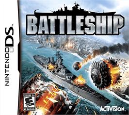 Box cover for Battleship on the Nintendo DS.