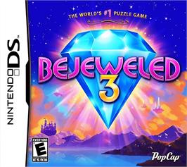 Box cover for Bejeweled 3 on the Nintendo DS.