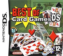 Box cover for Best Of Card Games on the Nintendo DS.